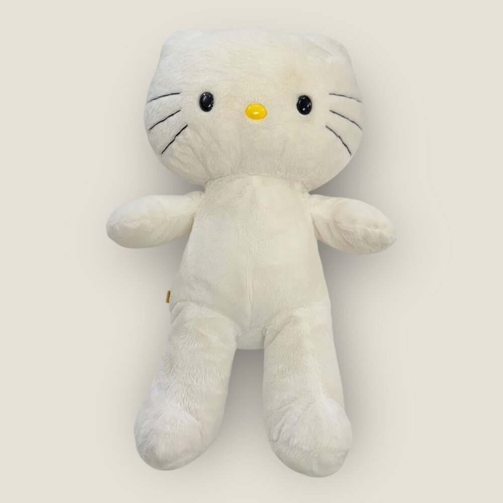 Build-A-Bear Workshop Hello Kitty Plush 18" Soft White Stuffed Plush Toy No Bow